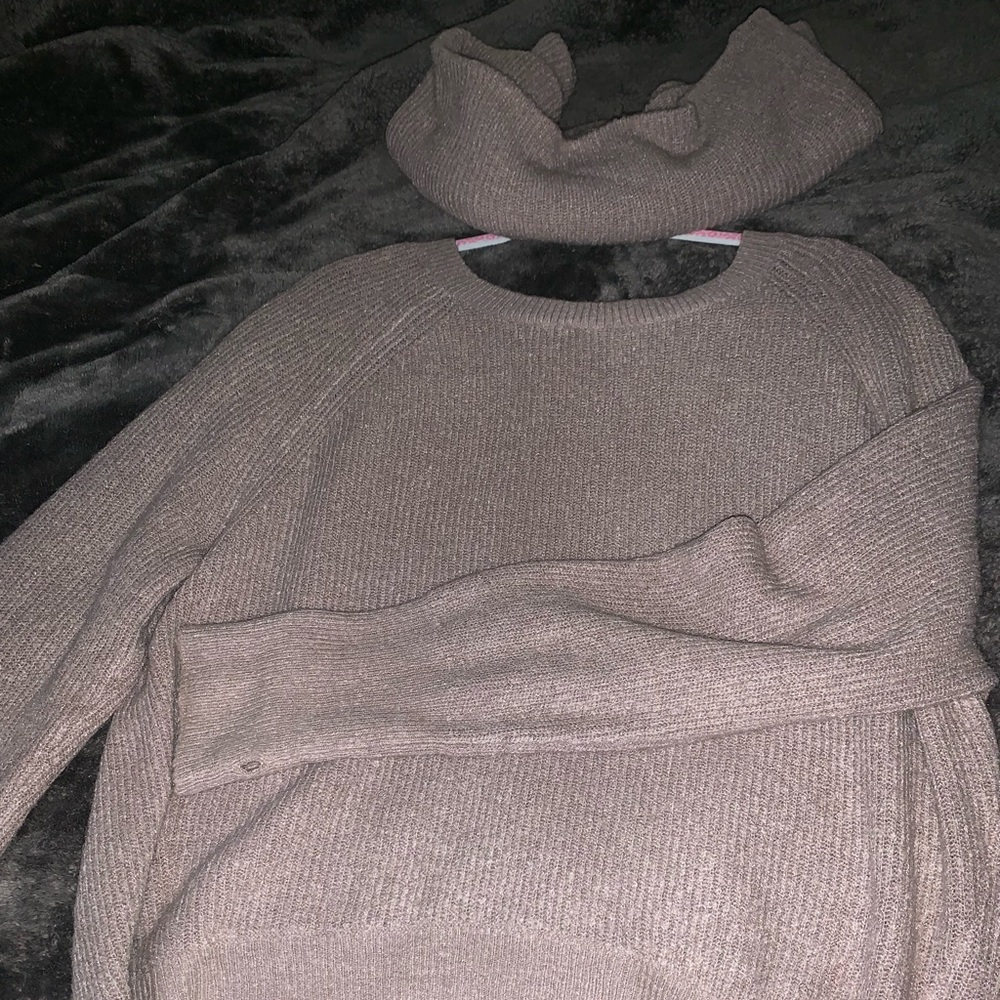 2 piece funnel neck sweater❤️